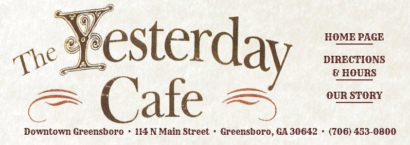 The Yesterday Cafe